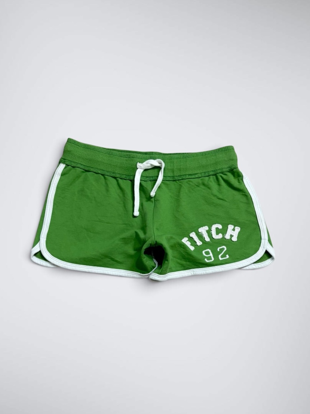 00s Abercrombie & Fitch Lime Green Micro Mini Shorts
